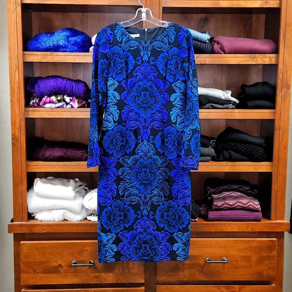 Colorful LS Dress
